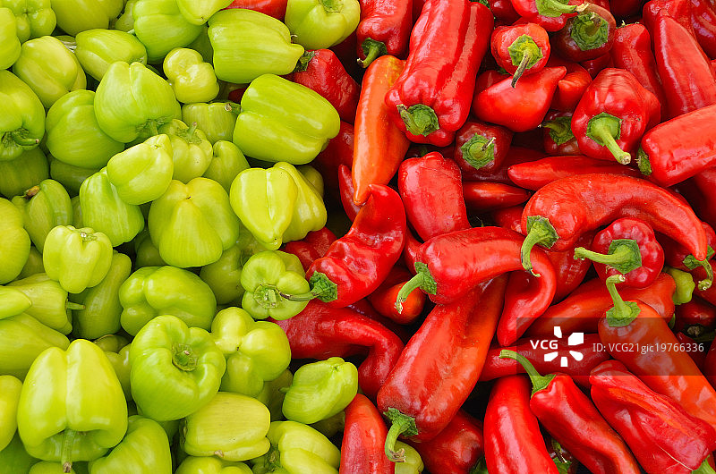 红色和绿色图片素材