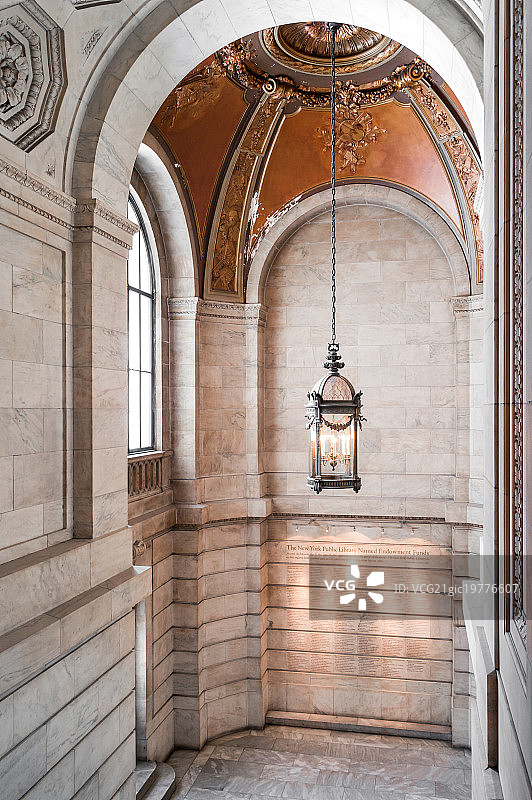 纽约公共图书馆图片素材