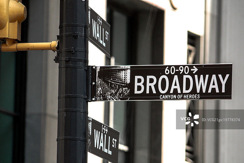 纽约百老汇图片素材