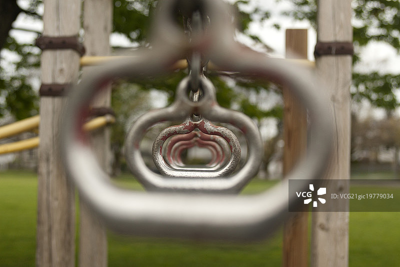 公园里的圆环图片素材