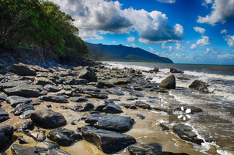苦难角的岩石图片素材