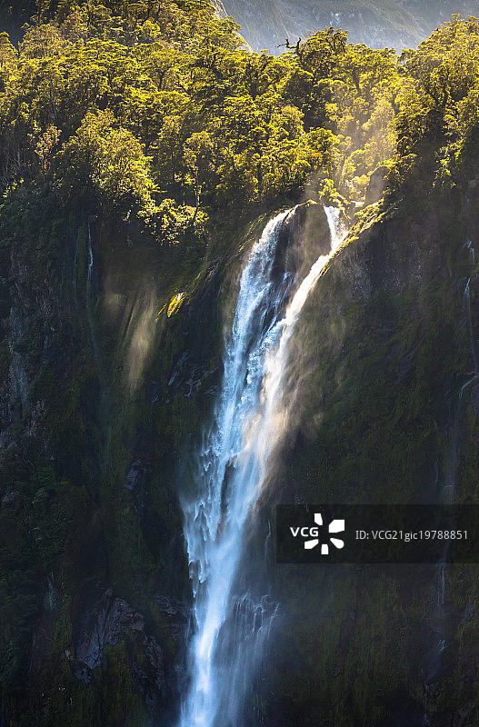 斯特林瀑布细节图片素材