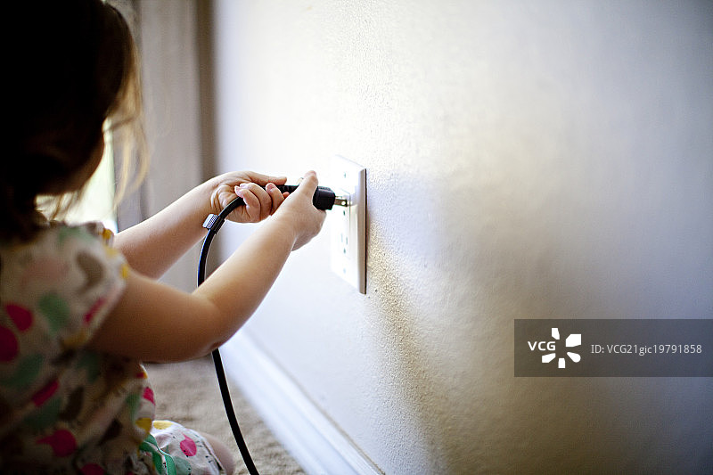 拔掉插头图片素材