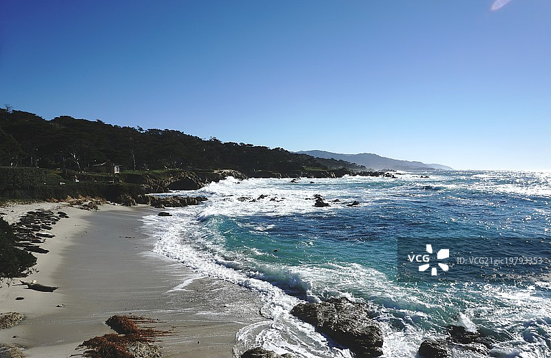 卵石滩图片素材