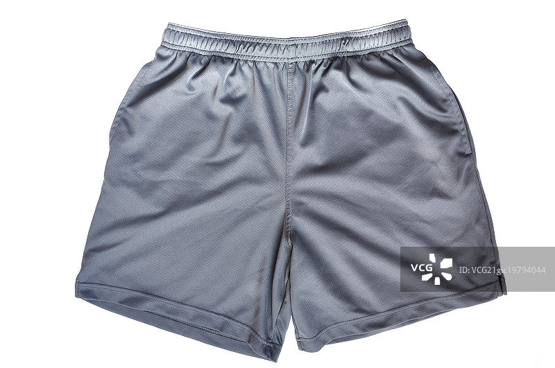 灰色短裤图片素材