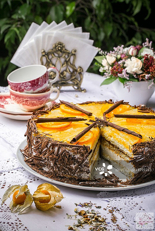 甜点“泡芙”图片素材