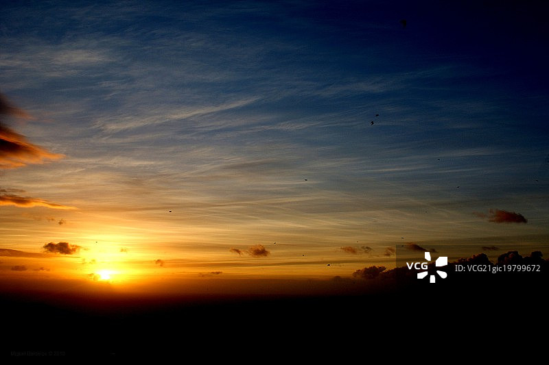 特塞拉岛的日出图片素材