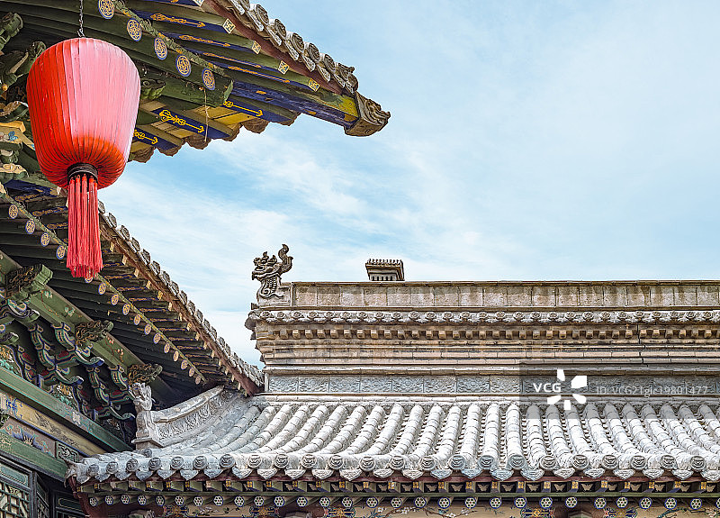 古建筑屋顶图片素材