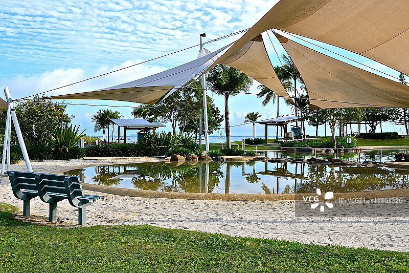 艾尔利海滩泻湖图片素材