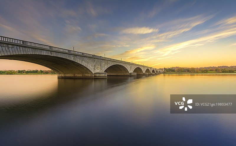 阿灵顿纪念桥图片素材