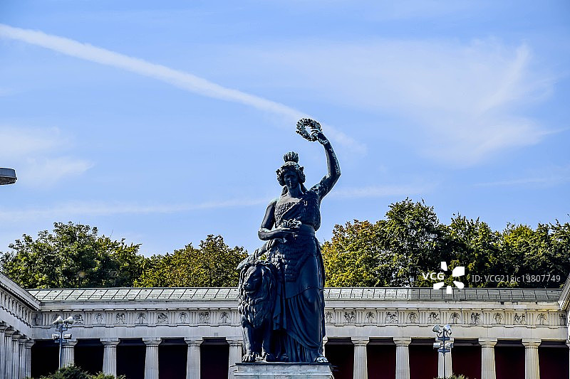 巴伐利亚雕像图片素材