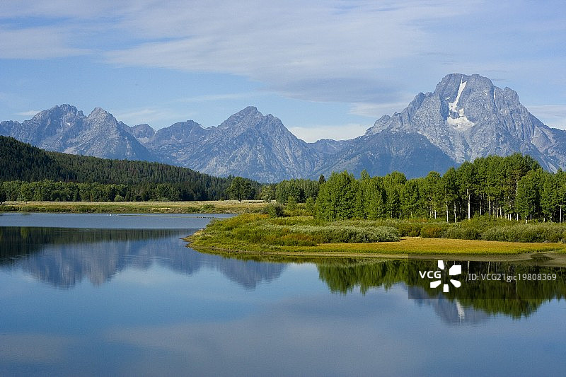 提顿的牛轭湖图片素材
