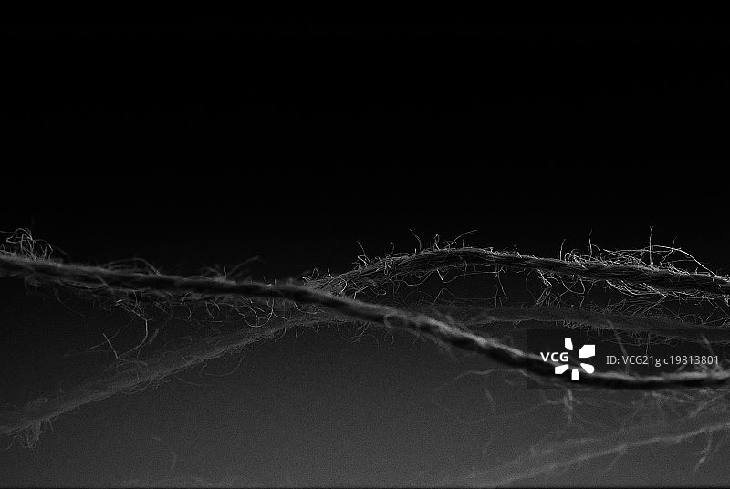 未连接的琴弦图片素材