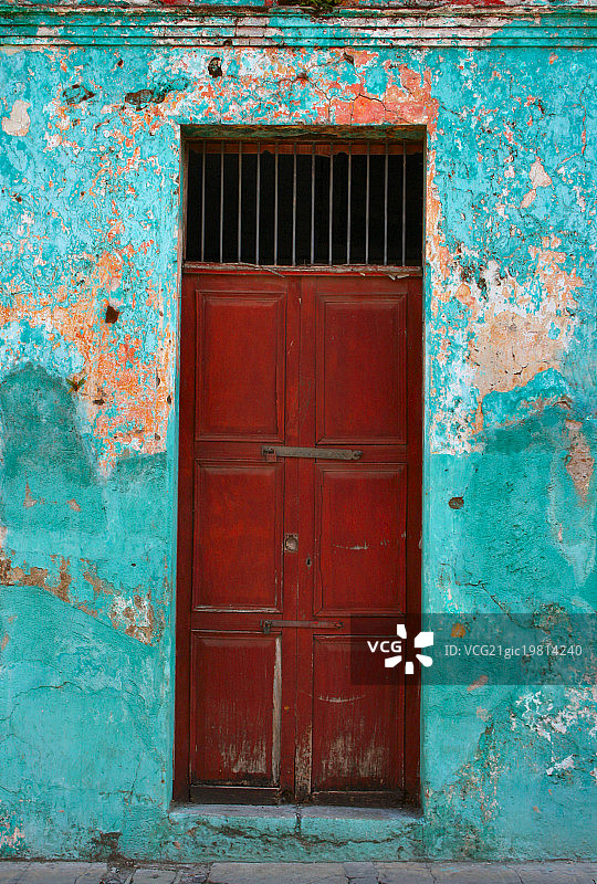 危地马拉安提瓜的门图片素材