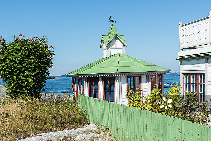 斯德哥尔摩群岛的桑德哈姆图片素材