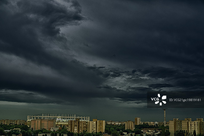 布加勒斯特的暮光图片素材