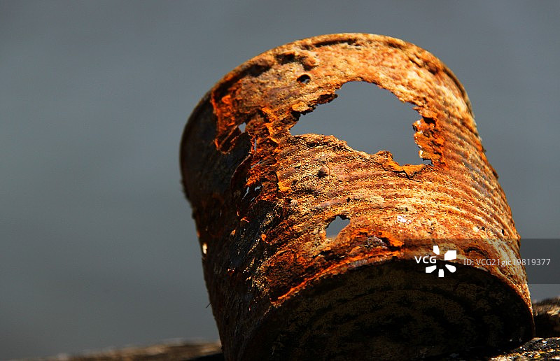 旧罐头图片素材