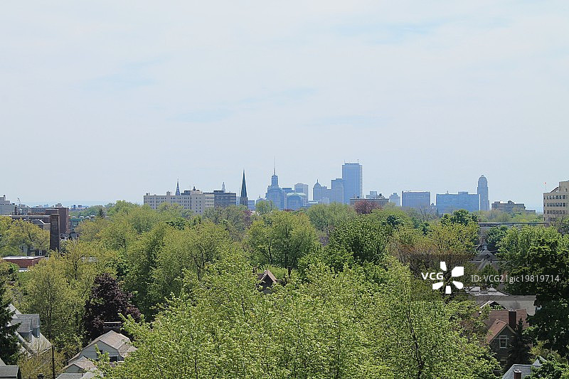 布法罗天际线图片素材