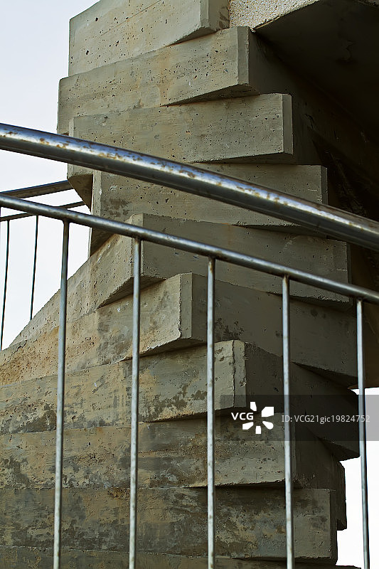 混凝土阶梯图片素材