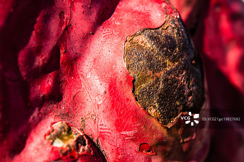 生锈的消防栓图片素材