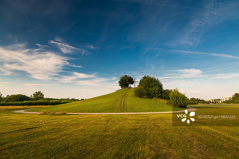 天线宝宝山图片素材