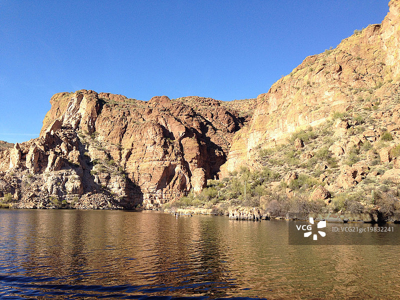 峡谷湖泊（北部）图片素材