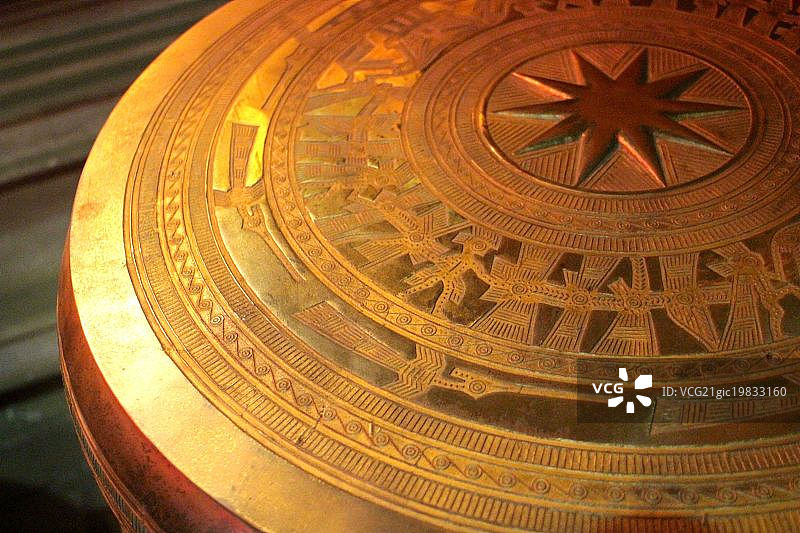 黄铜鼓图片素材