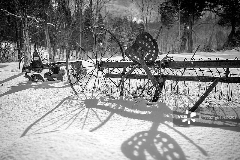 乡村的冬日图片素材