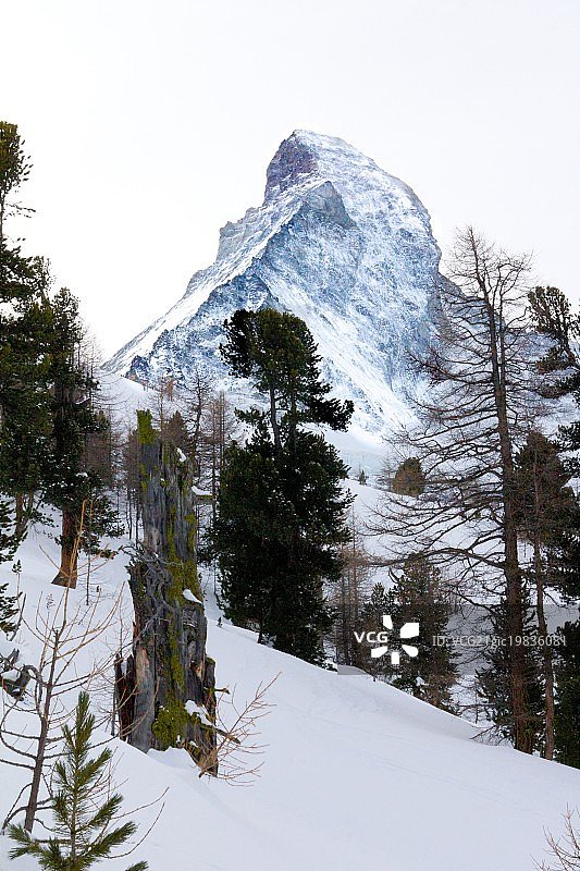 马特洪峰图片素材