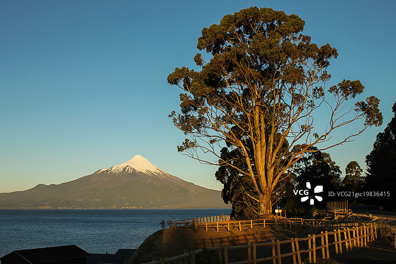 奥索尔诺火山图片素材