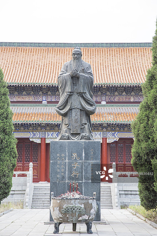 河南省,中国,亚洲,孔子还乡祠,图片素材