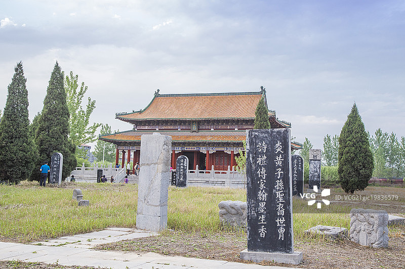 河南省,中国,亚洲,孔子还乡祠,图片素材