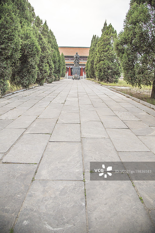 河南省,中国,亚洲,孔子还乡祠,图片素材