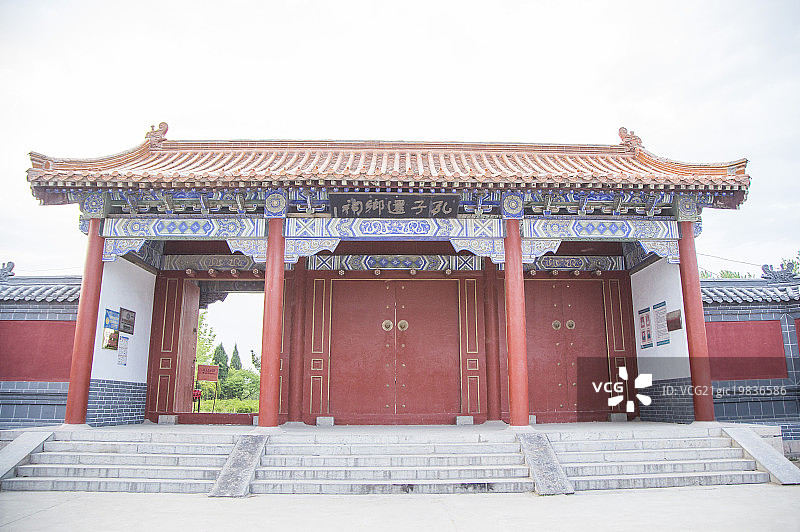 河南省,中国,亚洲,孔子还乡祠,图片素材