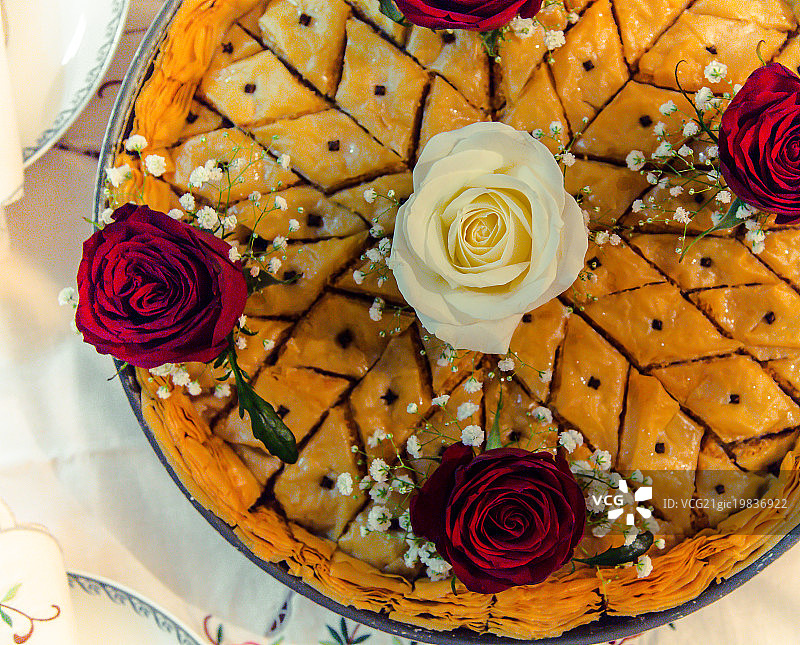 果仁蜜饼图片素材