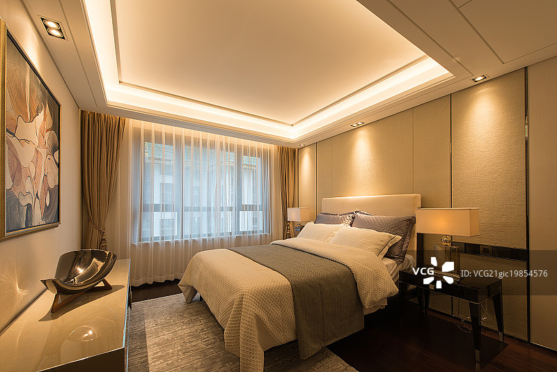 卧室样板房图片素材