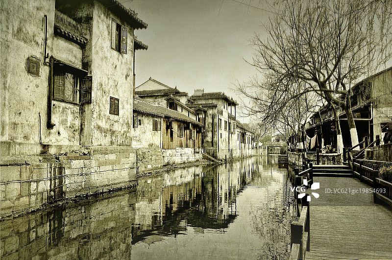 水乡枫泾古镇图片素材