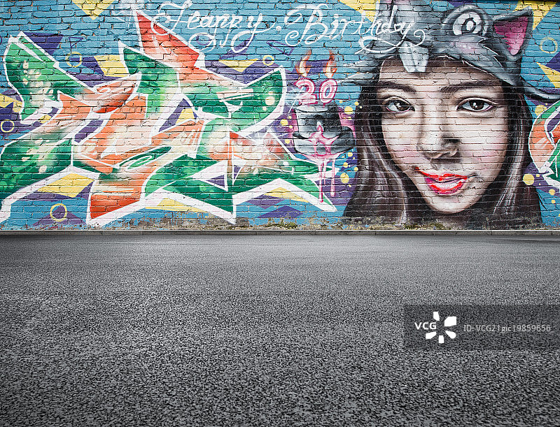 城市创意涂鸦图片素材