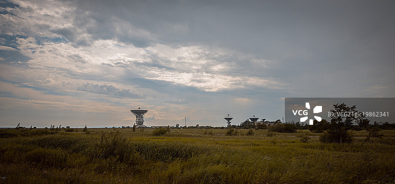 雷达站无人区图片素材