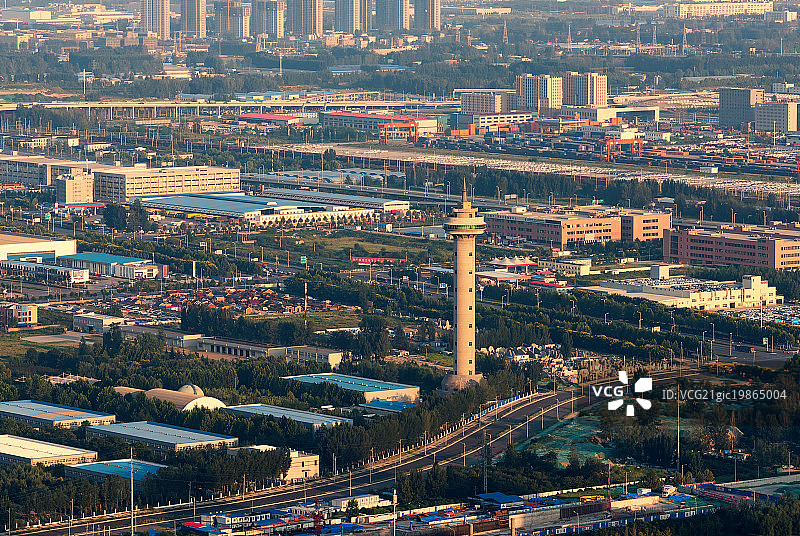 郑州老机场塔台图片素材