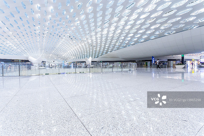深圳机场室内空间图片素材