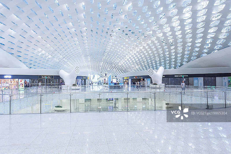 深圳机场室内空间图片素材