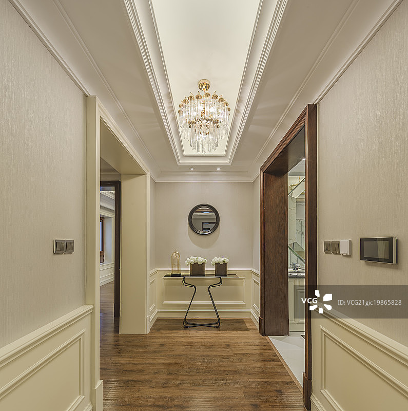 高档别墅内部图片素材