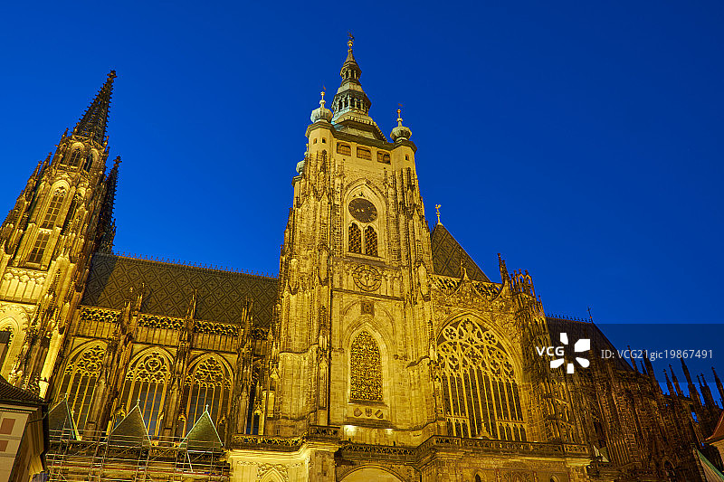 布拉格城堡图片素材