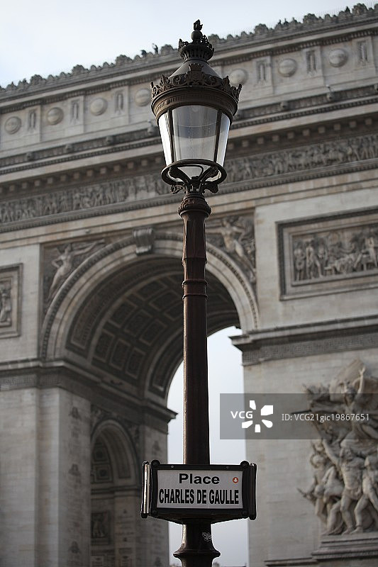 戴高乐广场图片素材