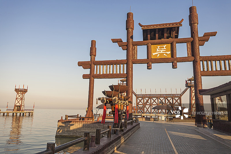 无锡三国城景观图片素材