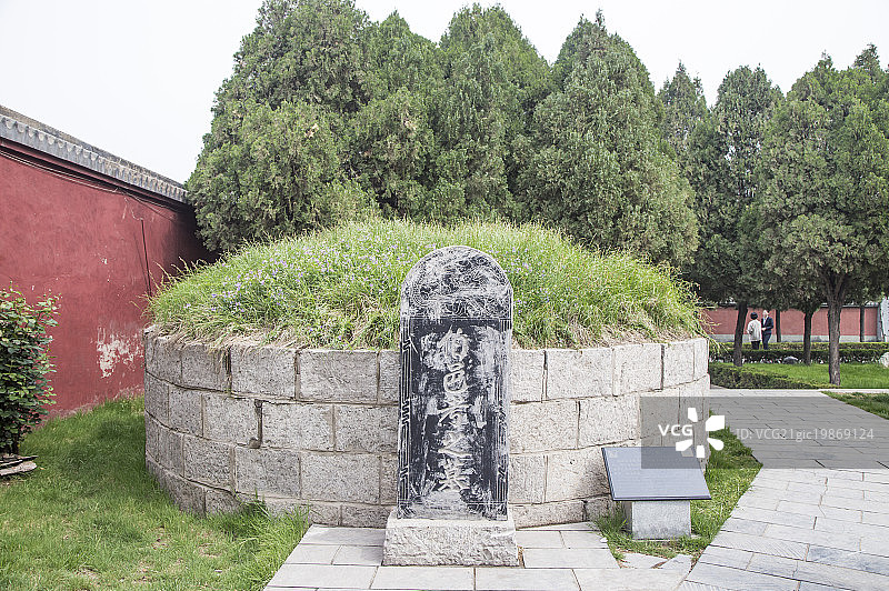 河南省,中国,亚洲,安阳市,羑里城,伯邑考之墓,图片素材