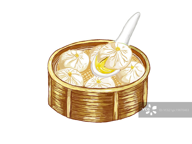 武汉美食（汤包）图片素材