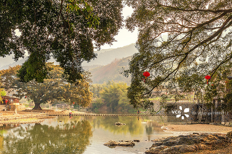云水瑶村图片素材
