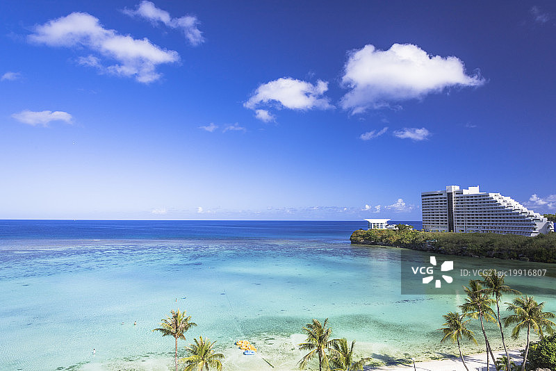 杜梦湾，关岛，美国图片素材